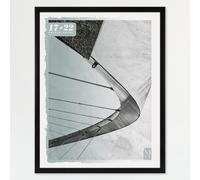 Cornice per poster MCS Foundation 17 x 22, tradizionale cornice nera da appendere alla parete, verticale e orizzontale, per foto, poster e stampe