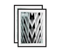 Cornice per poster MCS Foundation 20x27, tradizionale nera, da appendere alla parete, verticale e orizzontale, per foto, poster e stampe artistic