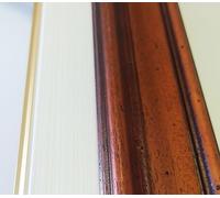 cornice per quadri tele dipinti arte povera noce - in legno da parete classica anticata arredo casa - con o senza passepartout-varie misure offerta (30 x 40 + passepartout)