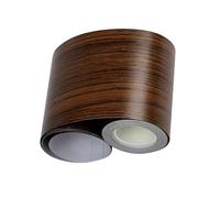 Cornice per specchio da staccare e incollare, bordo in grano di legno in PVC da 10 m, miglioramento della casa, specchio adesivo da parete, stampaggio decorativo, impermeabile, rimovibile,