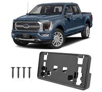 Cornice per targa anteriore per portatarga F150 2021-2023 2,7 L 3,0 L 3,5 L V6 si adatta perfettamente alla curvatura del paraurti anteriore F150 telaio della targa