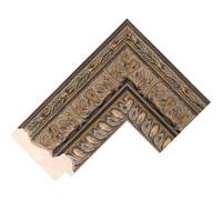 Cornice personalizzabile compatibile con Samsung Frame TV (43 pollici) - Cornici dorate (Florence Aged Gold 80mm)