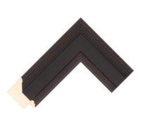 Cornice personalizzabile compatibile con Samsung Frame TV (55") - Cornici in legno (Lincoln Dark Wood 52 mm)