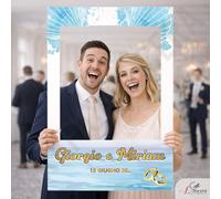 Cornice Photo Booth per Matrimonio, Battesimo, Comunione, Compleanno, Eventi