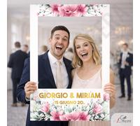 Cornice Photo Booth per Matrimonio, Battesimo, Comunione, Compleanno, Eventi