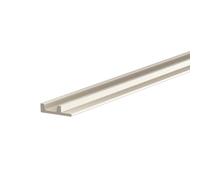 Cornice Pitturabile Piana da parete o soffitto per Strisce LED - 2m Variante Lunghezza 2 Metri