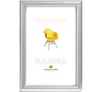 BUBOLA & NAIBO - CORNICE PLA-STYLE SERIE BASIC IN PLASTICA COLORE ARGENTO 13 X 18 CM. PLA01 AA 04