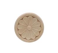 Cornice Porta Gabinetto Decorazione Figurine Appliques Legno Per Mobili Non Verniciato Intagliato Accessori Decorativi Per La Casa 8Cmx8cm1