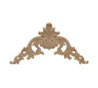 Cornice Porta Gabinetto Decorazione Figurine Appliques Legno Per Mobili Non Verniciato Intagliato Accessori Decorativi Per La Casa 10cmx10cm