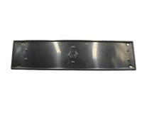 CORNICE PORTA TARGA POSTERIORE INOX 50X12 CM PER AUTO