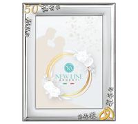 CORNICE PORTAFOTO BELTRAMI GIOIELLI 50°ANNIVERSARIO ARGENTO MR1075/505 13X18