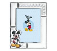CORNICE PORTAFOTO BIMBO ARGENTO PERSONALIZZABILE DISNEY MICKEY BR114/4 13X18