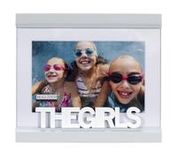 Cornice portafoto con le lettere delle ragazze Ledge, 10 x 15 cm