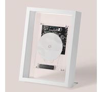 Cornice portafoto decorativa con lettore CD, Bluetooth, telecomando, decorazione da parete per casa e ufficio