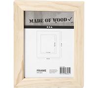 Cornice portafoto, dimensioni 21x16 cm, foro 16,7x11,7 cm, pino, 1pz