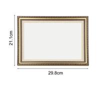 Cornice portafoto elegante retrò design europeo display flessibile guscio plast