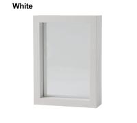 Cornice portafoto galleggiante doppio vetro adatta per appendere a parete o da t