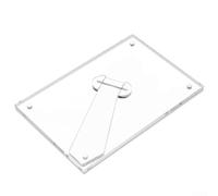 Cornice portafoto in acrilico trasparente, 15,2 cm, espositore da scrivania per casa, ufficio, verticale, orizzontale, porta foto, certificati, menù, cartelli, vetrine (15,2 cm)