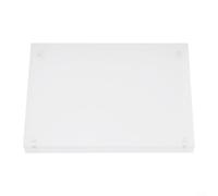 Cornice portafoto in acrilico trasparente, supporto magnetico per poster, robusta, 10+10 mm di spessore, per esporre i tuoi ricordi cari (12,8 x 17,8 cm)
