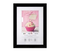 Cornice portafoto in Legno da Parete Rainbow Black, per Foto, Stampe artistiche, Poster, Quadri Moderni 50x60 cm
