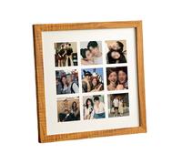 Cornice portafoto in legno fai da te nove griglie 30 x 30 cm per esporre ricordi