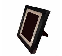 Cornice portafoto in legno MDF con caricamento frontale per bambini, colore | Porta anteriore a cerniera, contiene 50-150 fogli, adatta per fogli A4, perfetta per disegni di bambini, facile accesso