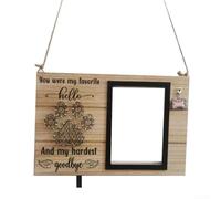 Cornice portafoto in legno personalizzabile per animali domestici, progettata per essere esposta sulla parete o sulla scrivania, per conservare e mostrare momenti speciali di animali domestici