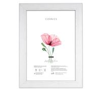 Cornice portafoto in legno da parete Shabby Chic WHITE bianca, per foto, stampe artistiche, poster, quadri moderni 50x70 cm