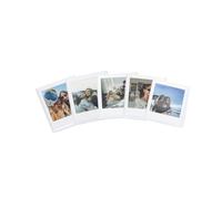 Cornice portafoto magnetica quadrata per frigorifero, cornici magnetiche personalizzate per Instax Square SQ40/SQ1/SQ60/SQ20/SQ10/SQ6/SP-3, per foto da 7,1 x 8,6 cm (confezione da 5) (5 pezzi)