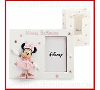 CORNICE PORTAFOTO MINNIE BALLERINA DISNEY BOMBONIERE A TEMA BATTESIMO BAMBINA