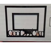 Cornice portafoto nera HOT DOG o COOL CAT luce e sensore FUP105 Face Up