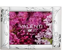 CORNICE PORTAFOTO PANORAMICA FIORI VALENTI ARGENTO B 2070 32x25