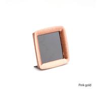Cornice Portafoto Rosa Oro Madoka Gaku Zinco Lega Ferro Acrilico Giappone KUON