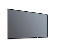 Cornice portatile con schermo in metallo forato for casa, esterno, ufficio, schermo for proiettore, rapporto 16:9(100 inch)
