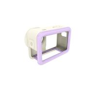 Cornice protettiva in PC+TPU per DJI Action6, Custodia protettiva Rabbit Cage Accessori per fotocamera, struttura smontabile a sgancio rapido (Viola)
