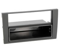 Cornice Radio 1-DIN Nera per Seat Exeo Autoradioblende Einbaurahmen Zierblende