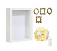 Cornice Shadow Box - Cornice Per Oggetti 3D Per Decorazioni Domestiche | Scatola Dei Ricordi Con Mini Corice | Di Profondità Per L'inaugurazione Della Casa Di Nozze, Regalo Per Mamma E Amici,