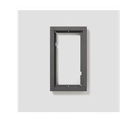 CORNICE SIEDLE KR 611-2/1-0 DG - Grigio, 231x131x15 mm, 186 g