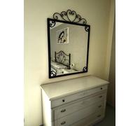 CORNICE Specchio FERRO BATTUTO con o senza LED . compatibile Alexa Google . 1600