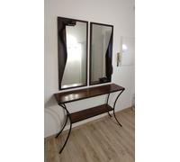 CORNICE Specchio FERRO BATTUTO con o senza LED . compatibile Alexa Google . 1601