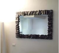 CORNICE Specchio FERRO BATTUTO con o senza LED . compatibile Alexa Google . 850