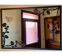CORNICE Specchio FERRO DESIGN con o senza LED . compatibile Alexa Google . 813