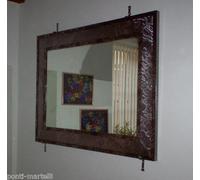 CORNICE Specchio FERRO Design con o senza LED . compatibile Alexa Google . 840