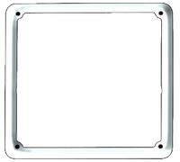 Cornice targa 17x17 Cromata per vespa GL GT RALLY PX FARO BASSO SPRINT