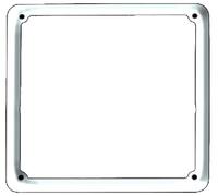 Cornice Targa 17x17 Cromata X Moto Scooter Antecedente Al 1999 No Targhe Europee