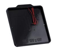 Cornice targa DMP. 5.0 Nero Lucido Italia Universale