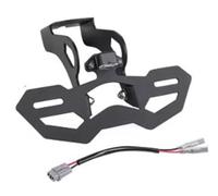 Cornice targa Kit di eliminazione del parafango posteriore adatto per Kawasaki NINJA ZX6R ZX636 2025. Porta targa(Type A.Adjustable)