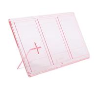 Cornice Trasparente Tripla per PC, Display da 3 Pollici con supporto: Decorazione Istantanea per Scrivania, (4)