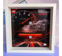 Cornice Vetrina adatta per Lego SpeedChampions Fast&Furious 77260 Toyota Supra
