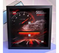 Cornice Vetrina adatta per Lego SpeedChampions Fast&Furious 77260 Toyota Supra